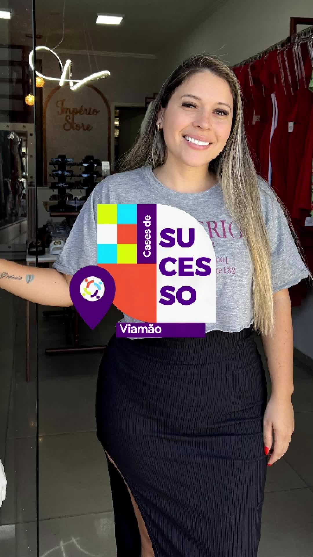 A Pamela contou com o microcrédito da Imembuí e conseguiu alavancar o seu empreendimento, que fica em Viamão