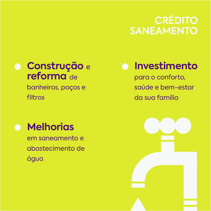 Crédito saneamento