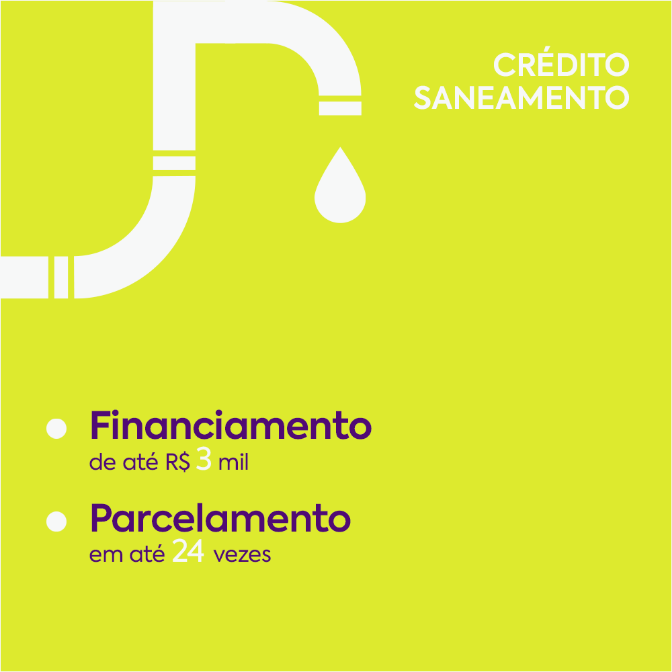 Crédito saneamento